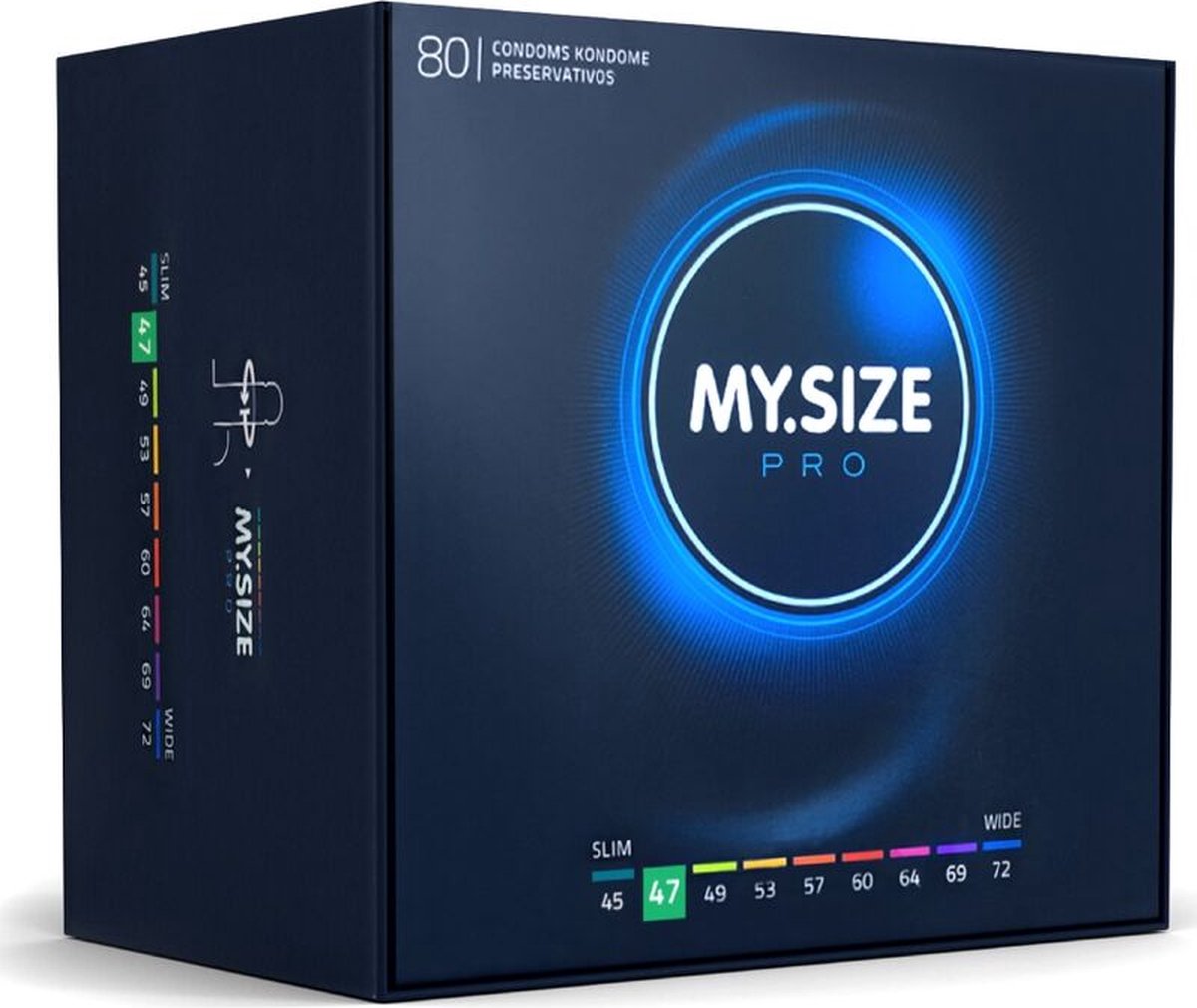 MY SIZE PRO | My Size Pro Condoms 47 Mm 80 Units
