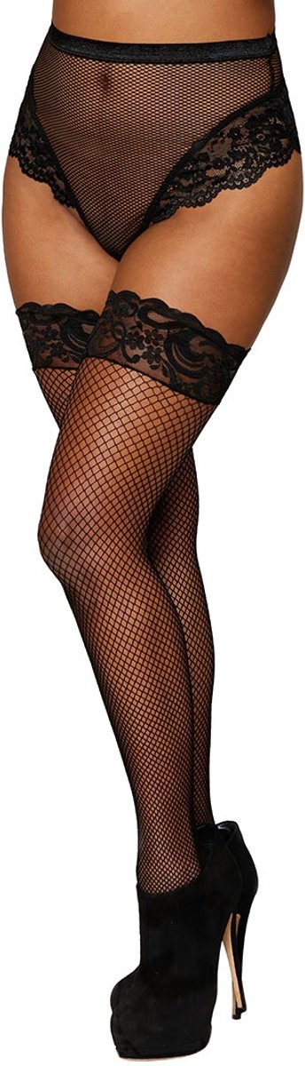 Dreamgirl (All) High Waisted Garter Thong black S