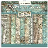 Stamperia - Magic Forest Maxi Background 12x12 Inch Paper Pack (SBBL131)