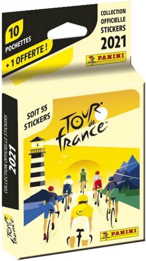 Afbeelding van het spel Panini Tour de France 2021 Eco blister 10 Packs