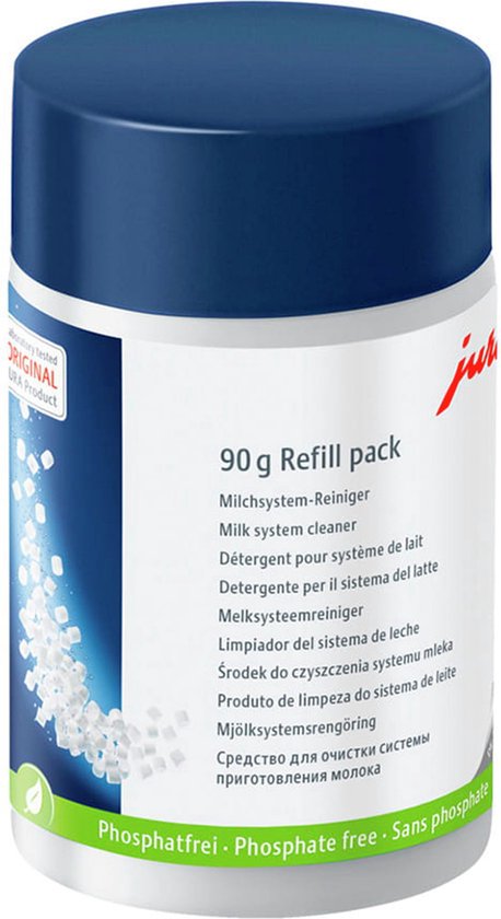 Foto: Jura melksysteemreiniger minitabletten 90gr refill pack