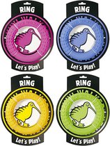 Kiwi Walker - Let's Play - Hondenspeelgoed - Ring - Groen - 14cm