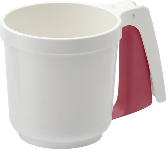 Home Keuken Accessoires, Poedersuiker Shaker, Poedersuiker Zeef, Bloem Zeef met Fijn Mesh Shaker Ontwerp voor Maizena Koffie Meel Baking Soda Cacao Solid Ingrediënten
