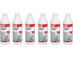 HG STUCWERK REINIGER - 6x1000ml - Voordeelverpakking