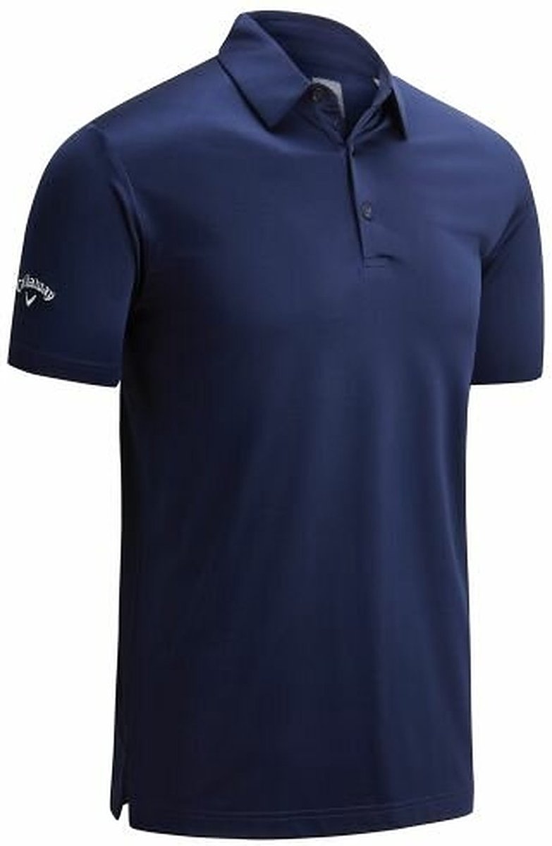 Callaway Heren Golfpolo Peacoat Maat L