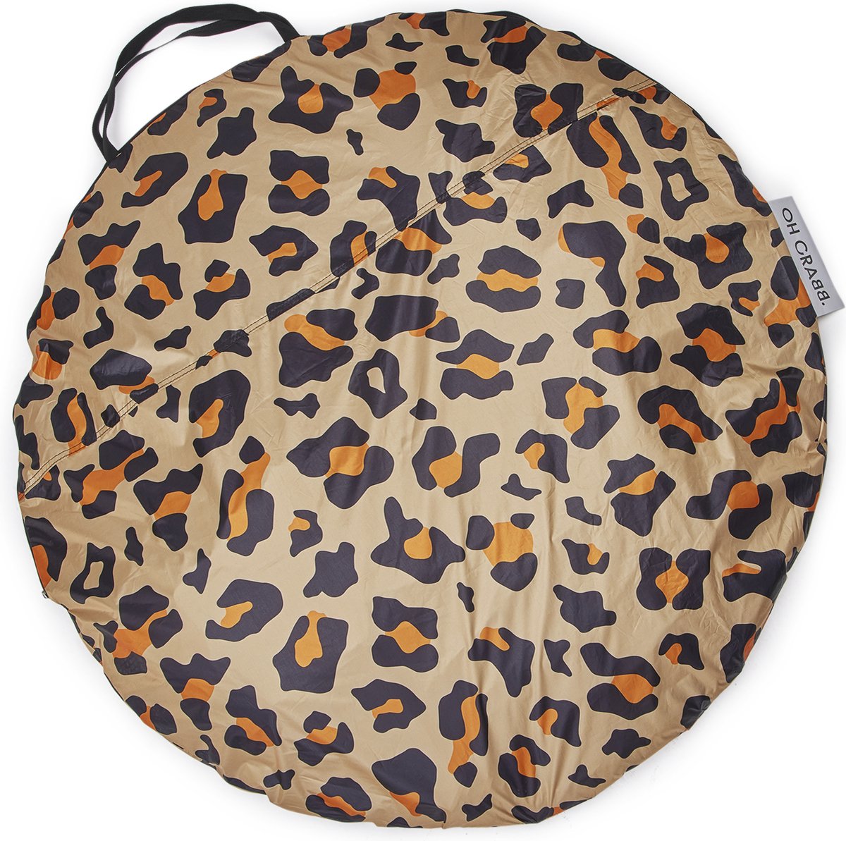 Oh Crabb pop up tent - festival tent - speeltent - ruime 2/3 persoons tent - 215x253 cm - panter, jungle - lichtgewicht - festival, camping en kindertent – foto 6