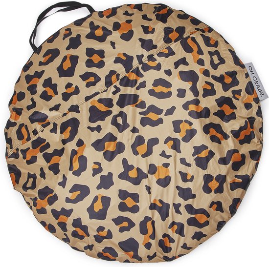 Oh Crabb pop up tent - festival tent - speeltent - ruime 2/3 persoons tent - 215x253 cm - panter, jungle - lichtgewicht - festival, camping en kindertent — afbeelding 5