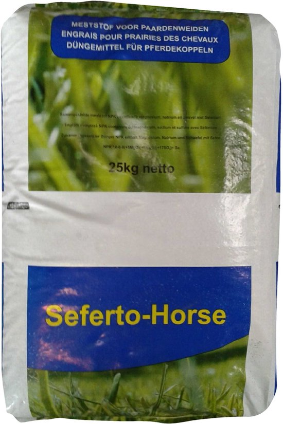 Seferto Horse kunstmest voor de paardenweide 250kg (10 x 25kg)