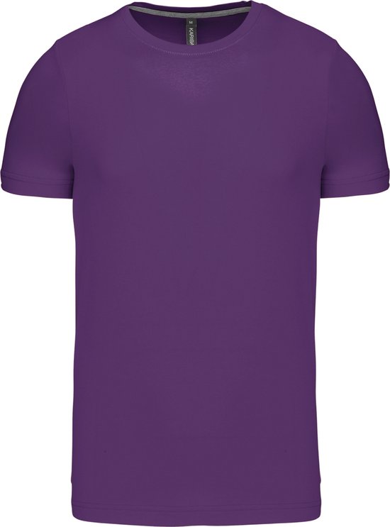 T-shirt manches courtes à col rond Kariban Violet - L