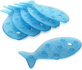 Premium anti-slip vissen voor bad & douche | anti-slip stickers | douchemat badmat | zuigmat | pads | sticker bont