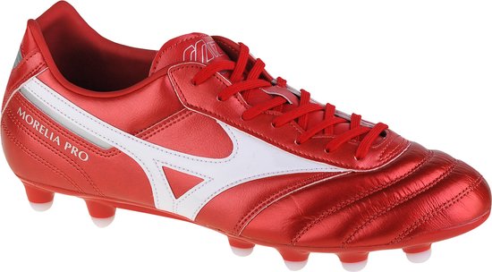 Mizuno Morelia II Pro MD P1GA221360, Homme, Rouge, Chaussures de football, taille : 39