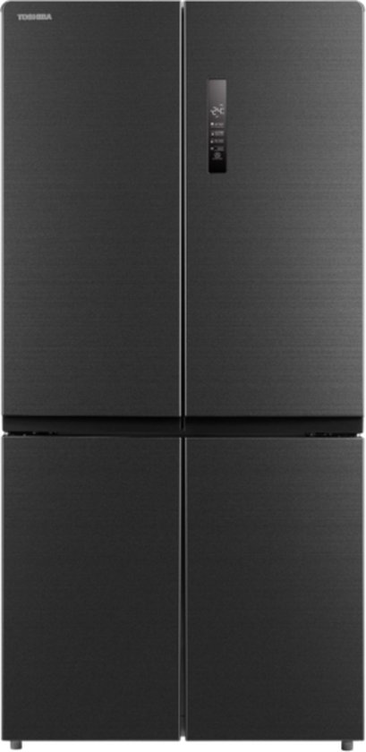 Koelkast: Toshiba GR-RF610WE-PMS -4 DEUR Amerikaanse koelkast, van het merk Toshiba