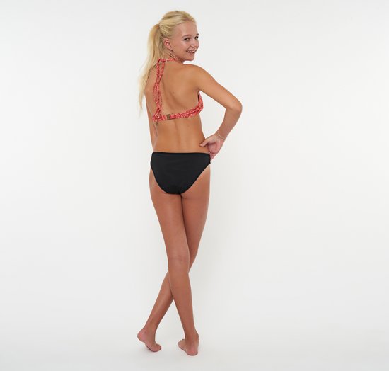 Moodies menstruatie ondergoed - Swimwear Bikinibroekje - light kruisje -  Zwart - maat... | bol.com