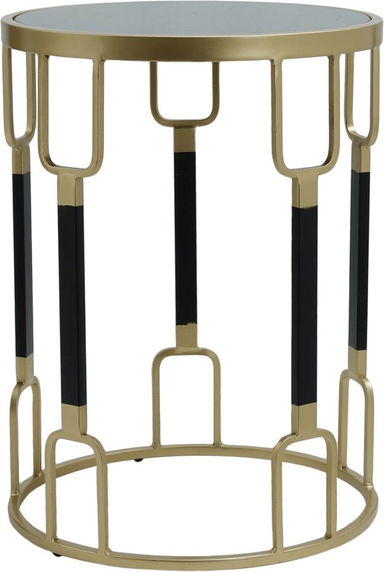 Wandpaneel Marjun L - 90cm - Aluminium - Goud - PTMD – Living Lovely