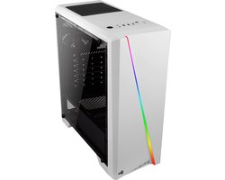 Micro ATX/ATX Midtower Case Aerocool CYLONW White