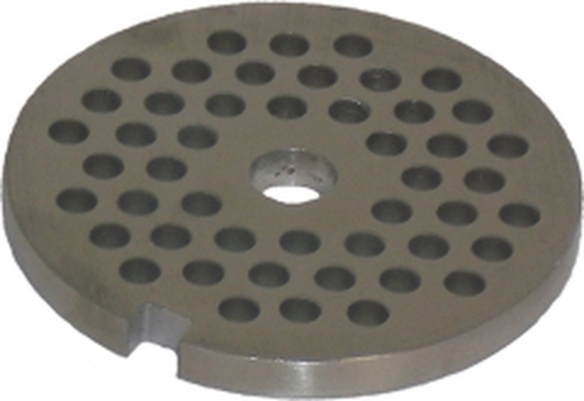 Geperforeerde Schijf, 4 mm, voor Gehaktmolen Maat 7/8 - Gefu | TRICA