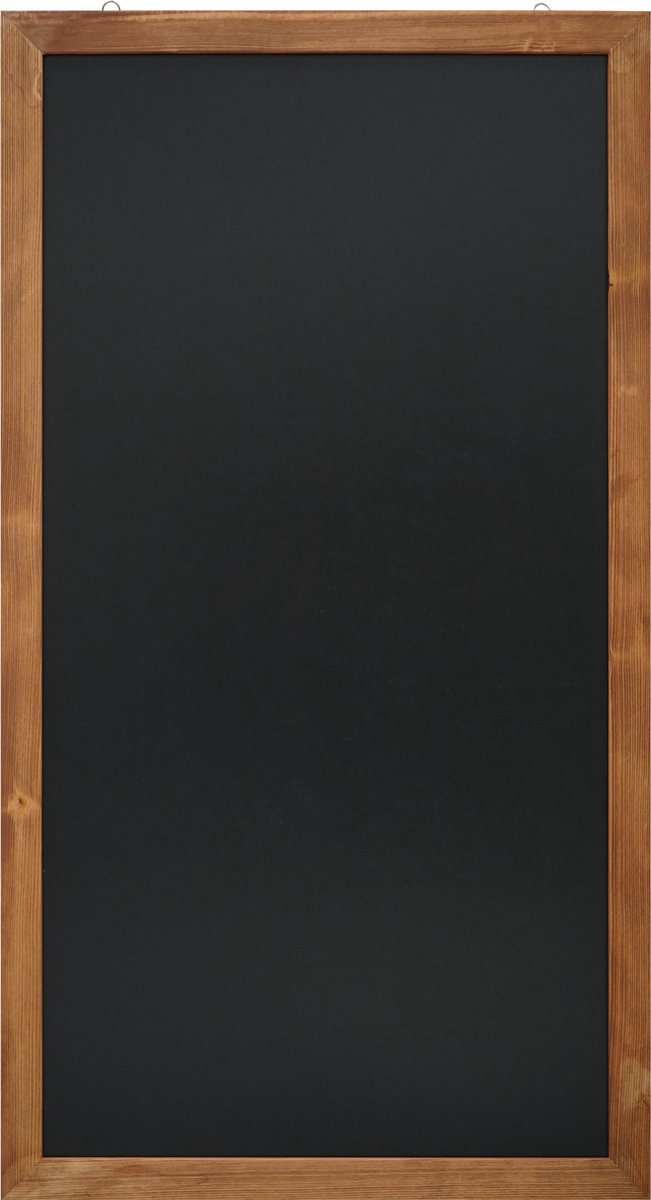 Europel Krijtbord met lijst 50x100cm zwat, 356225