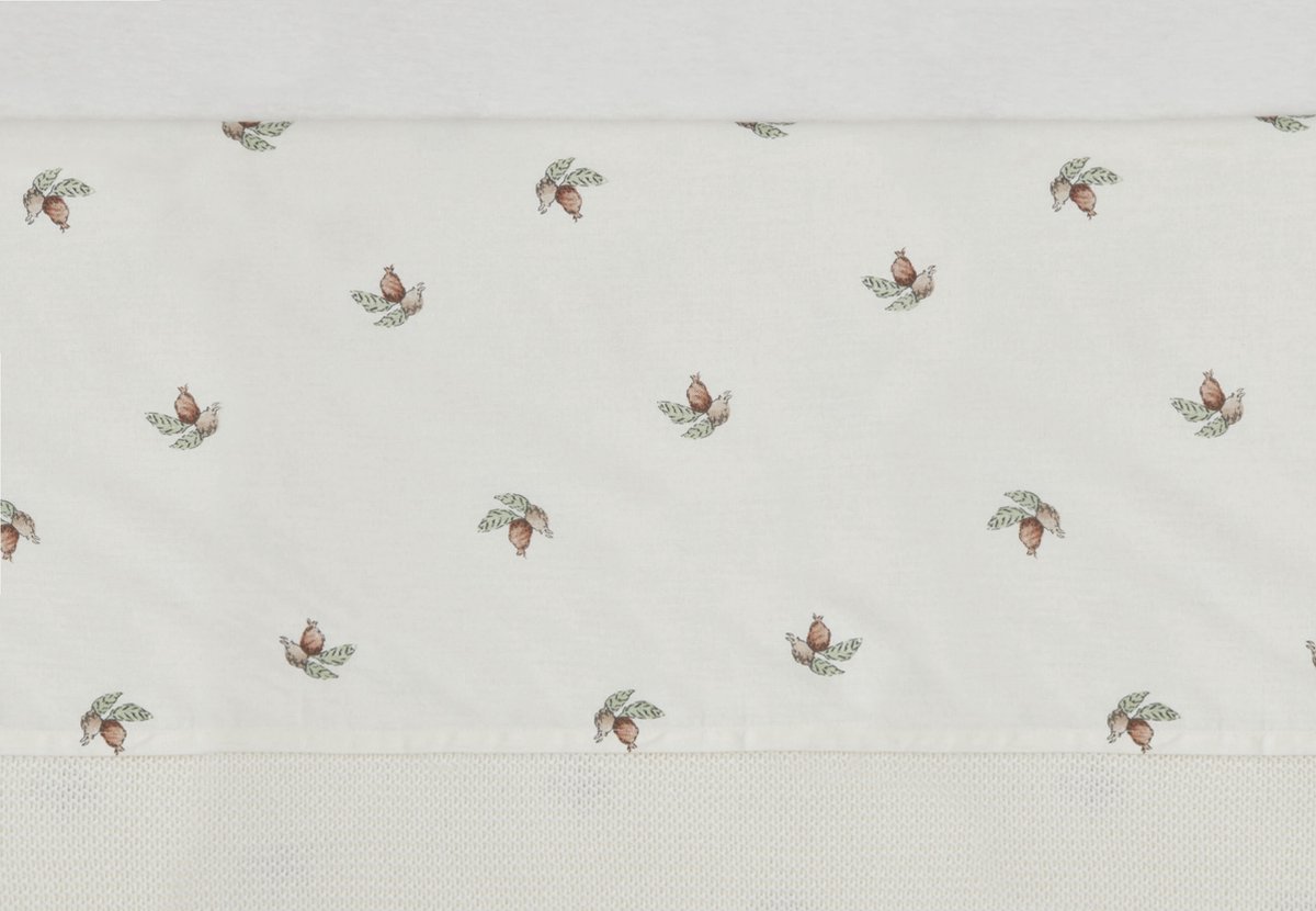 Jollein baby laken wieg 75x100cm rosehip