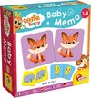 Afbeelding van het spelletje Baby Memory - Boordspel Memory- Dieren Memory spel- 1-4 jaar- vos