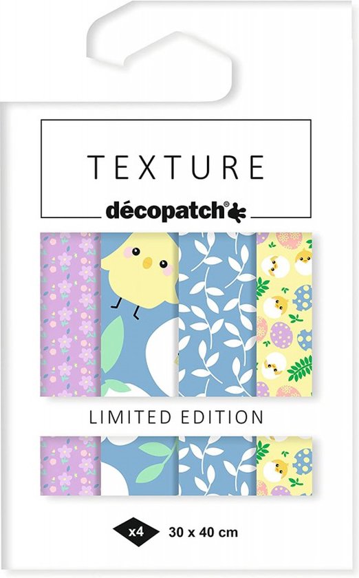 Set Texture Decopatch papier 