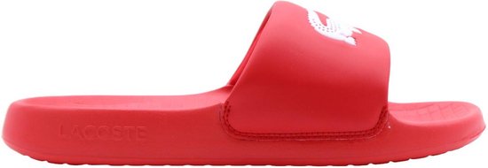 Lacoste Slippers Serve Slide 1.0 Heren Rood Wit