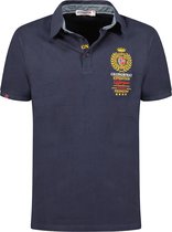 Geographical Norway Heren Expedition Polo Kauri Blauw - L