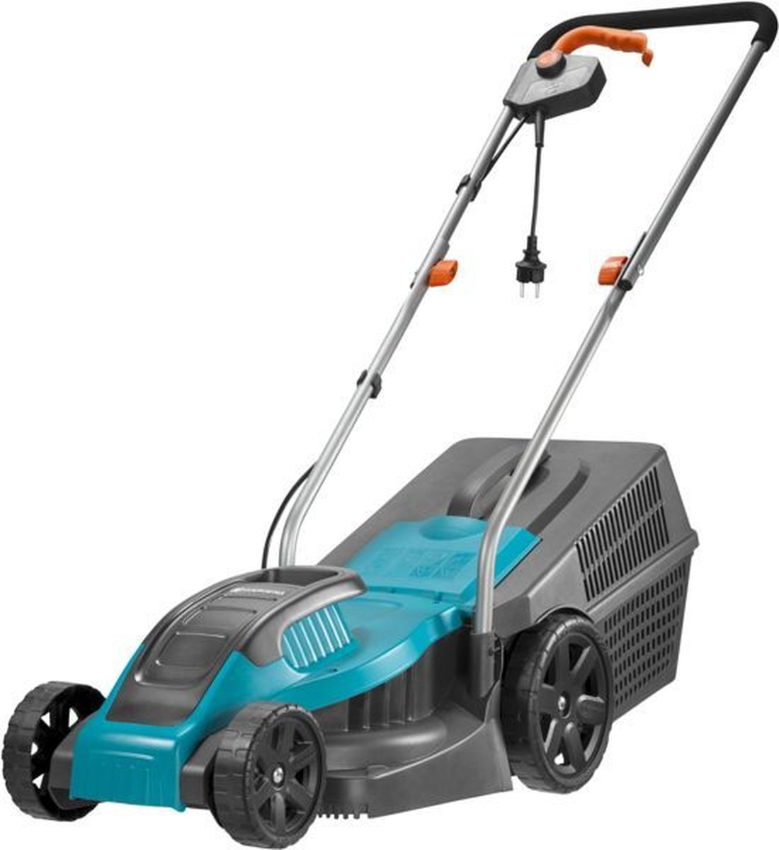 Bol.com GARDENA Powermax 34E Elektrische grasmaaier Grasmaaier (gemotoriseerd) - Maaibreedte 34 cm - Gazons tot 400m² aanbieding
