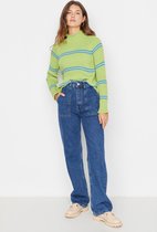 Jeans Jean coupe ample taille haute pour femme