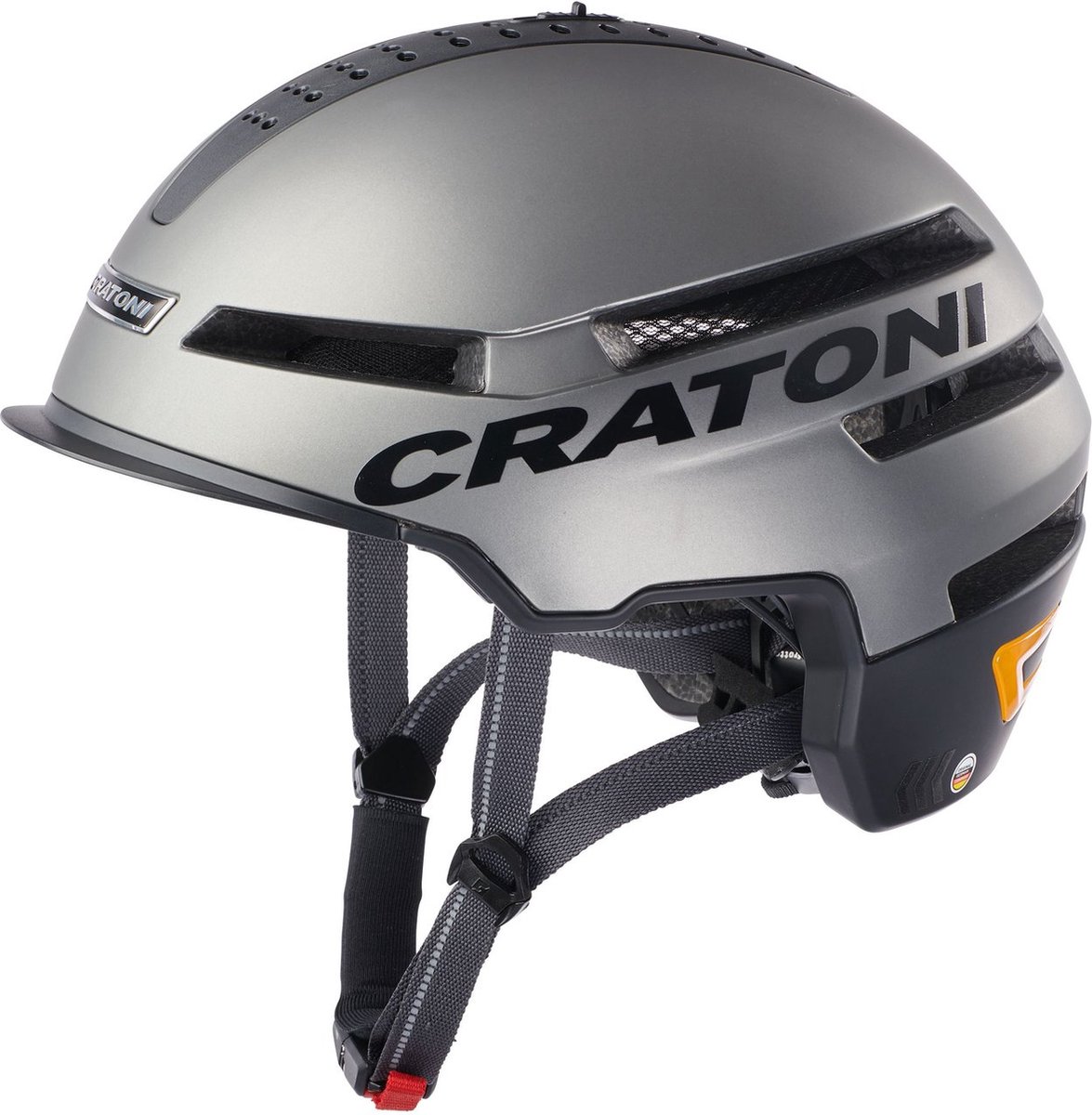 Cratoni Smartride 1.2 fietshelm speed pedelec NTA 8776 certificaat antracite matt M/L