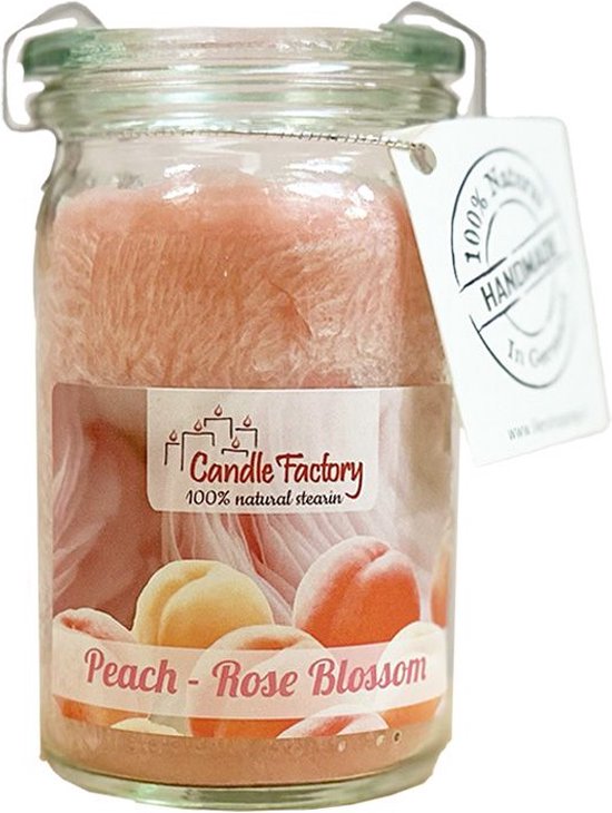 Candle Factory - Baby Jumbo - Kaars - Peach-Rose Blossom