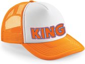 Bellatio Decorations Koningsdag oranje pet/cap - king - one size