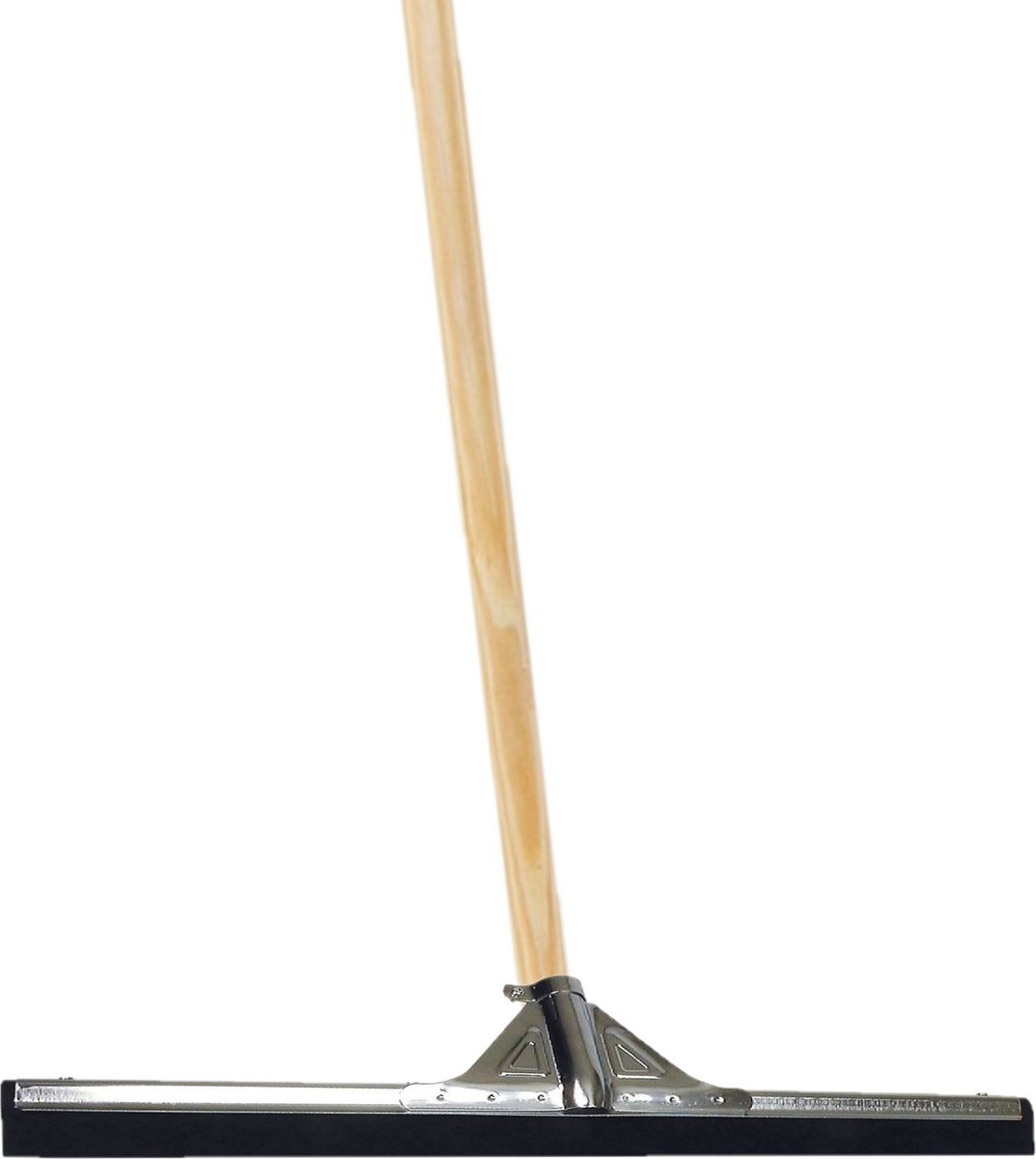 Goedkoopste Betra Vloertrekker/douchetrekker - voor water metaal/rubber 75 cm - met houten steel 150 cm