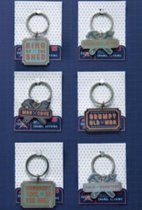 CGB GIFTWARE THE HARDWARE STORE Set of 6 Keyring ‘King of The Shed’, ‘Grumpy Old Man’ ‘Sharpest Tool in the Shed’, ‘Man Cave’, ‘Shed Quarters’ and ‘Handy Man’