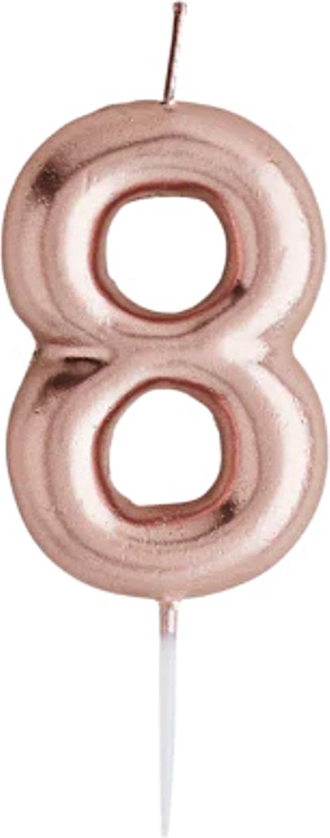 Cijfer 8 - Rosé Goud