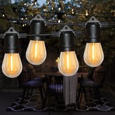 EverNeeds Lichtsnoer met Dimfunctie - Lichtslinger 20 LED - 10 Meter - Sfeerverlichting Binnen en Buiten - Tuinverlichting - Lampjes Slinger - Waterdicht - 2 Extra Leds