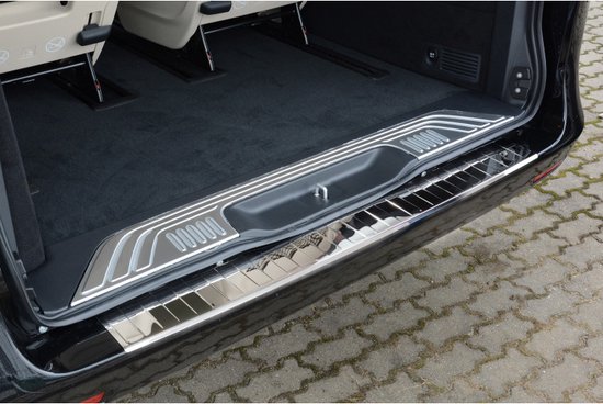 Bumperbeschermer Rvs Compatibel met Mercedes w447 Klasse en VITO 2014-2025