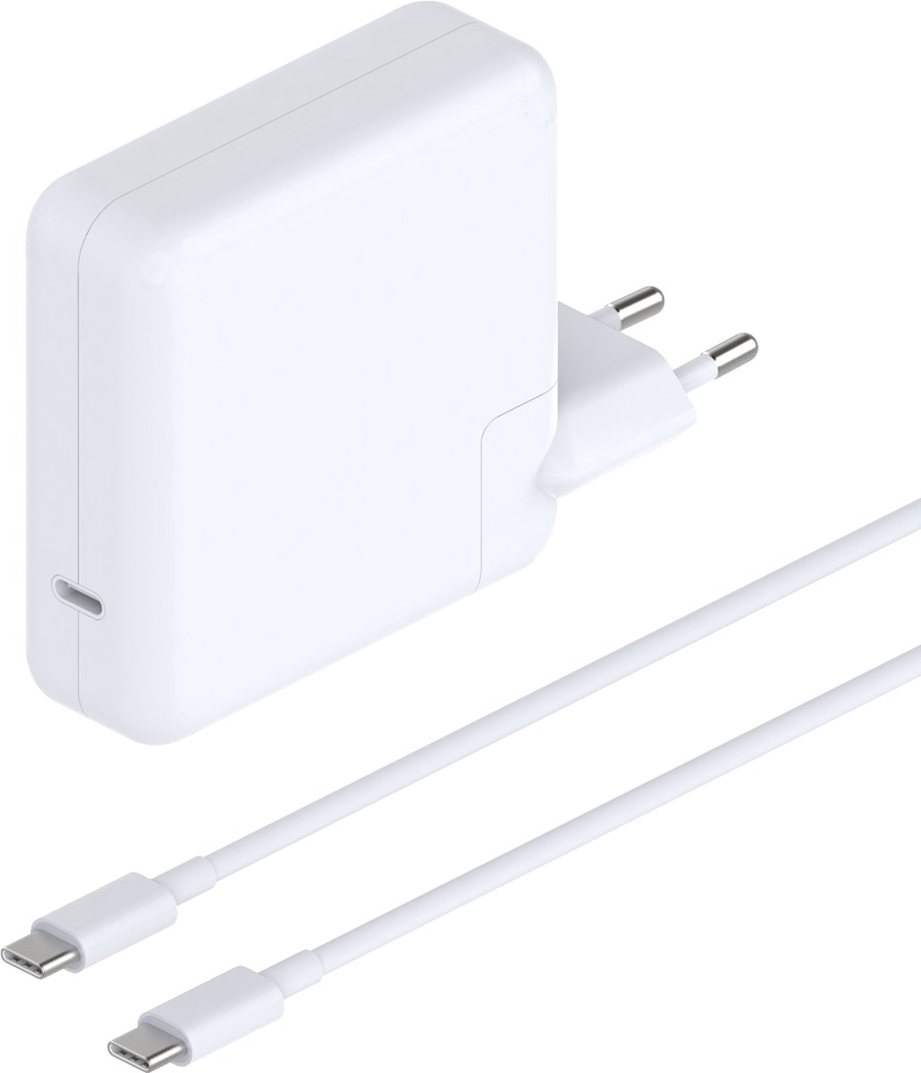 96 W USB C oplader Geschikt voor: Toshiba, HP Spectre, Thinkpad, Dell, Lenovo, Huawei MateBook, Samsung Chromebook en alle laptops