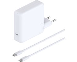 96 W USB C oplader Geschikt voor: Toshiba, HP Spectre, Thinkpad, Dell, Lenovo, Huawei MateBook, Samsung Chromebook en alle laptops