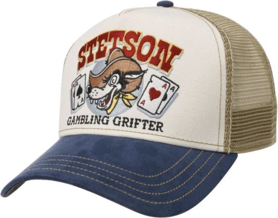 Stetson Gambling Grifter Trucker Pet Beige