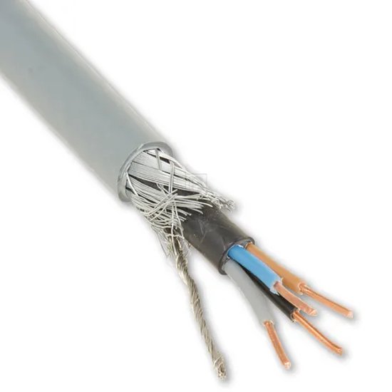 Waskonig en Walter YMVK Kabel 4 x 2,5mm2 YMVKAS Dca HSP Grijs 100 meter
