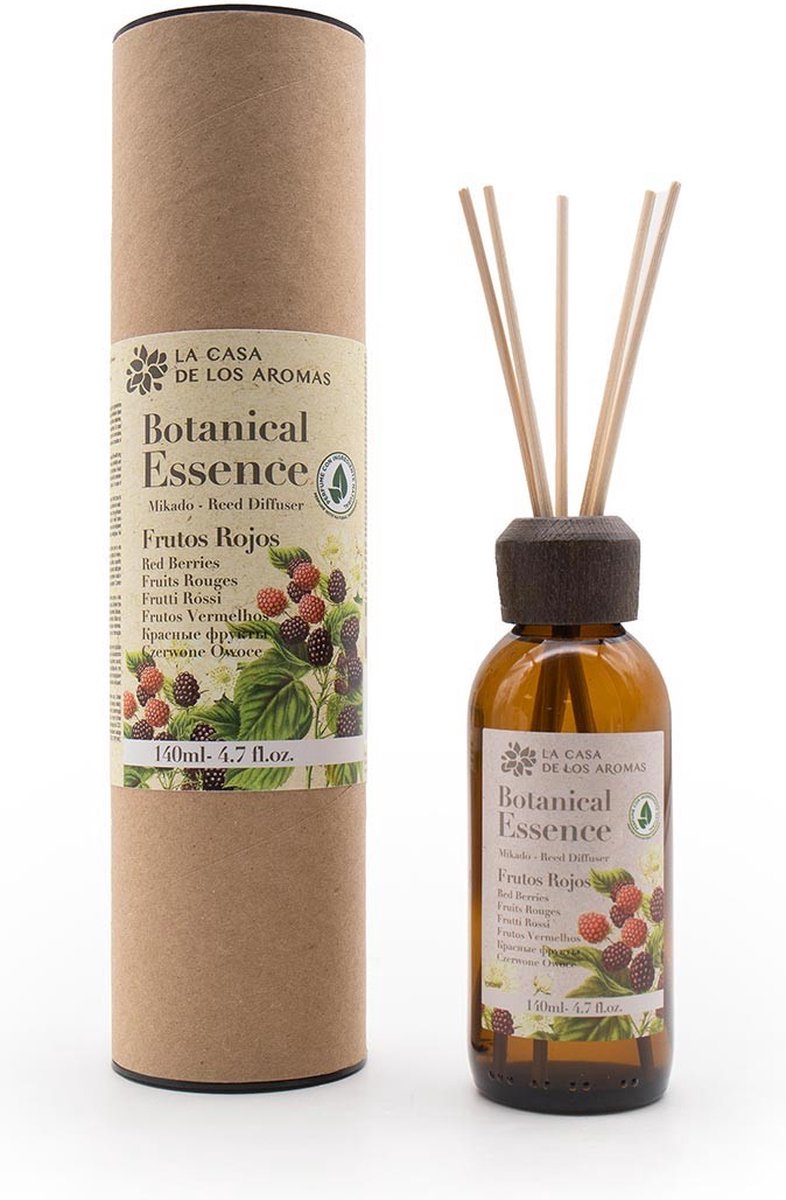 Botanical Essence geurstokjes Red Fruit 140ml