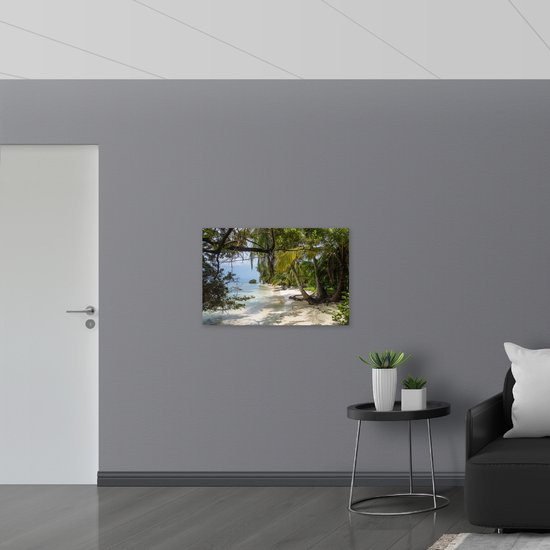 WallClassics - Toile - Zone Naturelle au Panama, Amérique - 90x60 cm Tableau sur Toile (Décoration murale sur Toile)