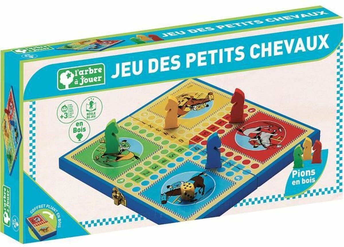 JEUJURA Jeu Des Petits Chevaux | Jeux | bol
