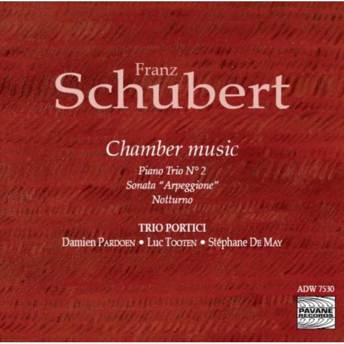Trio Portici - Schubert: Chamber Music (CD)