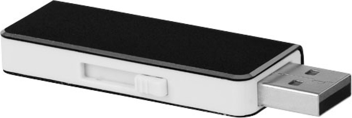 Borvat® | Glide USB stick | 4GB | Zwart