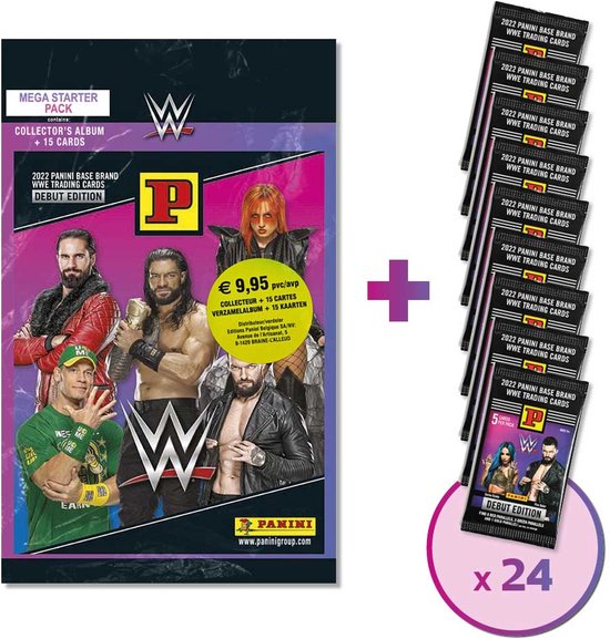 Afbeelding van het spel Promo pack WWE Trading Card Collection - Panini