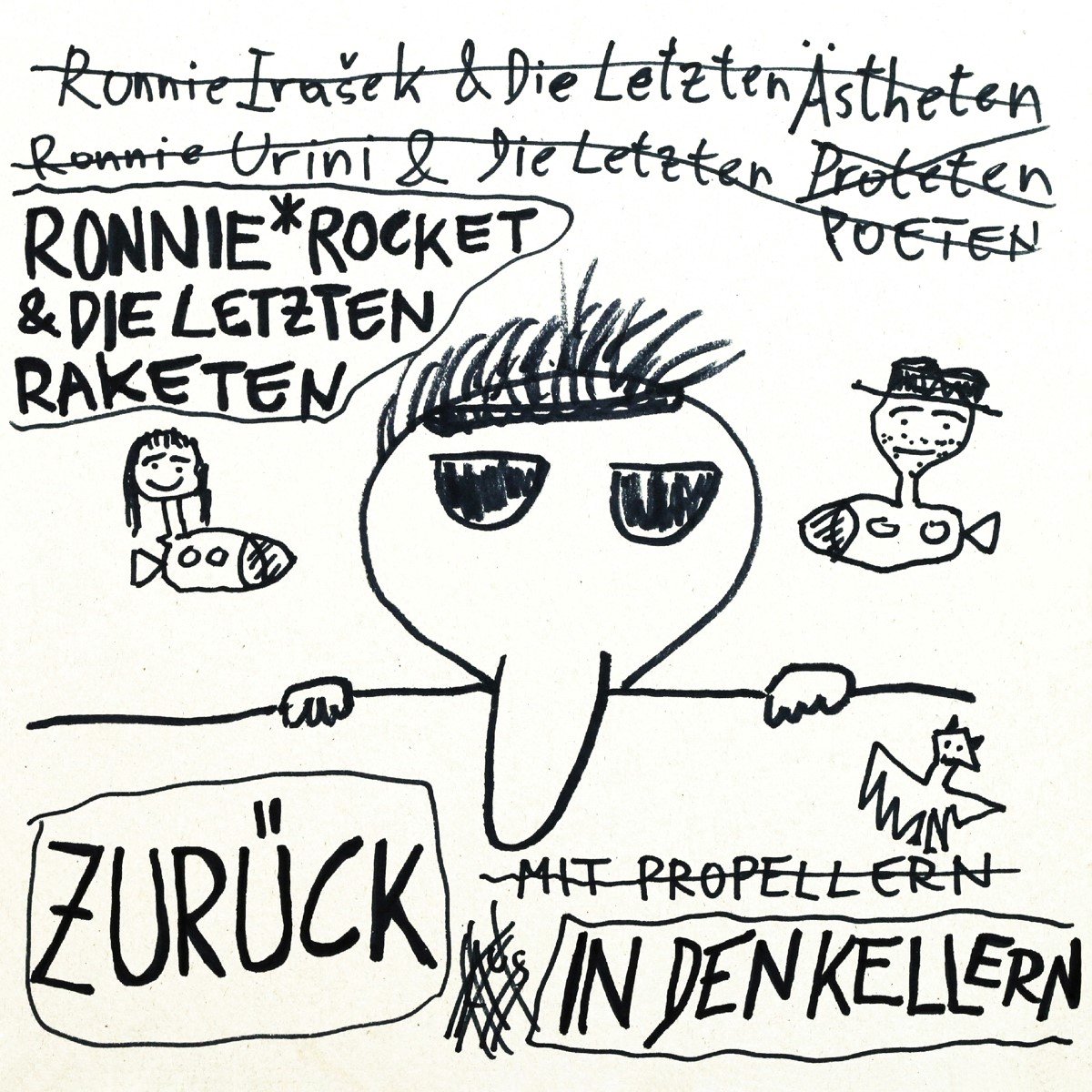 Rocket Ronnie & Die Letzten Raketten - Zurück In Den Kellern (LP) (Limited Edition)
