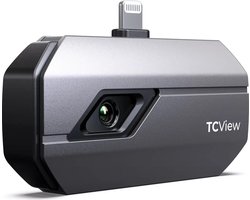 Topdon Warmtebeeldcamera - Geschikt voor iPhone - Warmtecamera - Warmtemeter - Infrarood - Inclusief opbergcase en GPS Tracker
