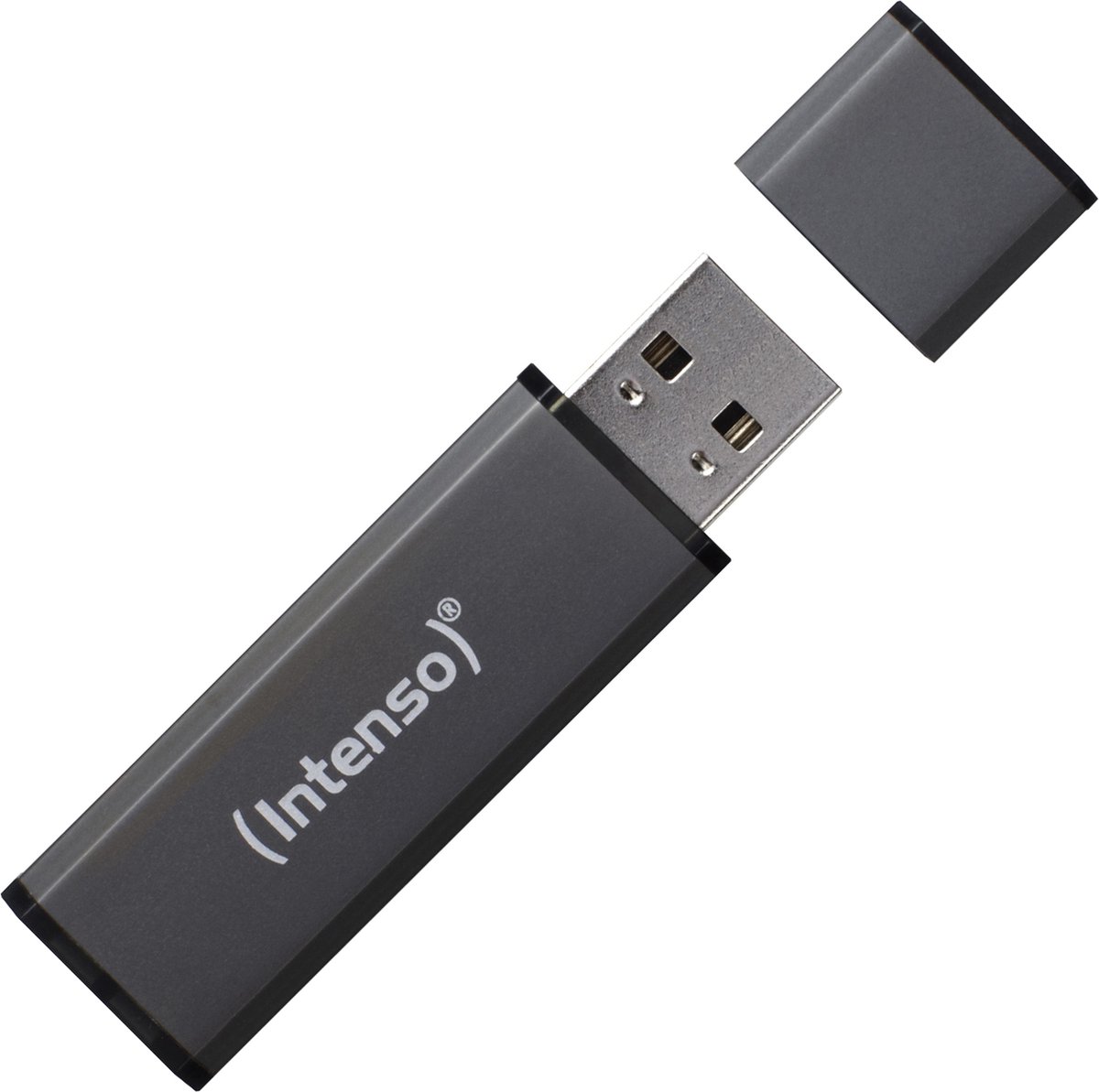Intenso Alu Line USB-stick 8 GB USB 2.0 Antraciet 3521461