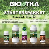 BioTka STARTERS-PACK BASIC + SUGAR POWER plantvoeding - biologische voeding - biologische plantvoeding - bio supplement - organische plantvoeding - plantvoeding aarde - kokosvoeding - kokos voeding - coco - organische plantenvoeding - organisch